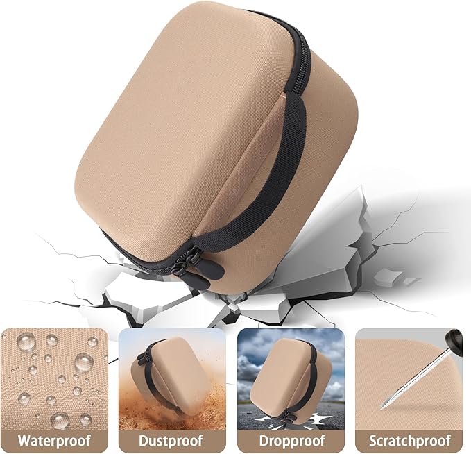 Storage Case Compatible with Walkers Razor Slim/Howard Leight Honeywell Impact Sport Electronic Ear Protection Muffs