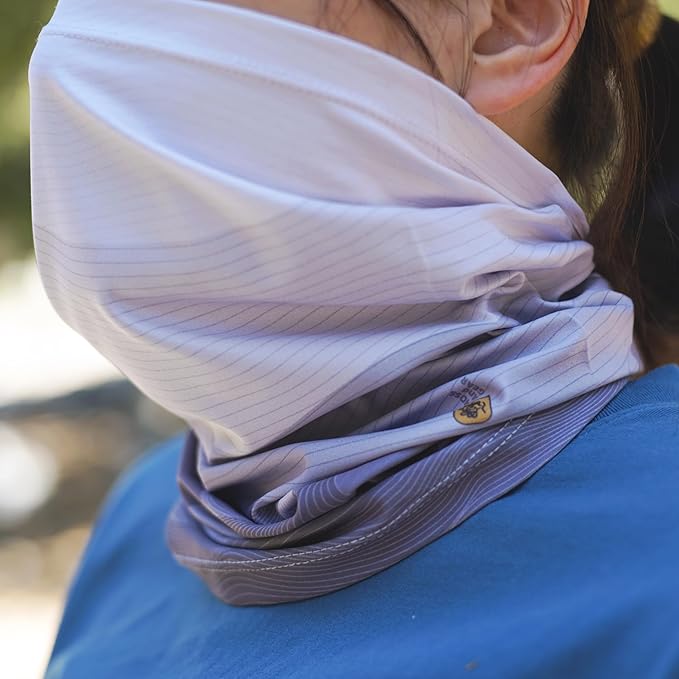 WHTE MOSS Performance neck gaiter - UPF50+ Ultra Soft & Breathable all season sport mask for Men and Women