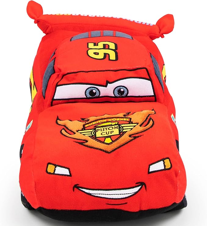 Jay Franco Disney Pixar Cars Lightning McQueen Kids Plush Pillow Buddy, 19 Inch - Super Soft Polyester Microfiber, Stuffed Animal Fade Resistant, Non-Toxic, Gift for Kids (Official Licensed Product)