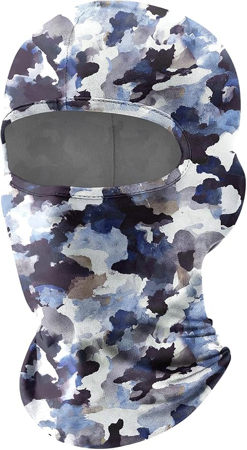 Fuinloth Balaclava Ski Mask, Motorcycle Summer Thin Cooling UV Protection Neck Gaiter for Men/Women