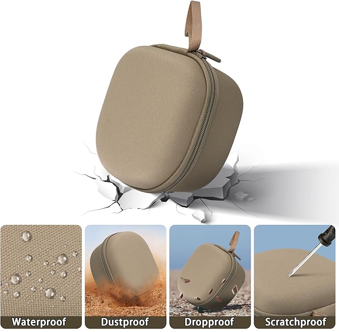 Storage Case Compatible with Walkers Razor Slim/Howard Leight Honeywell Impact Sport Electronic Ear Protection Muffs
