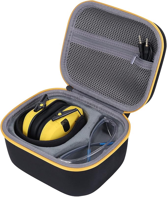 co2CREA Hard Case Replacement for Walker's Razor Slim Electronic Muffs Earmuffs