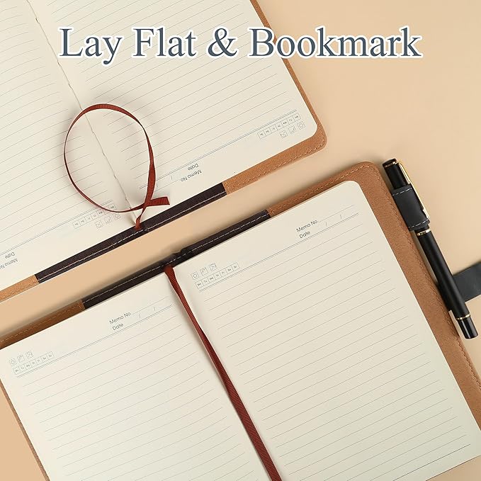 Fanery Sue Refillable Adventure Travel Journal For Women & Men Faux Leather Hardcover A5 Travel Notebook College Ruled 200 Lined Pages Lay-Flat Diary With Pen & Magnetic Buckle(Adventure - Light Blue)