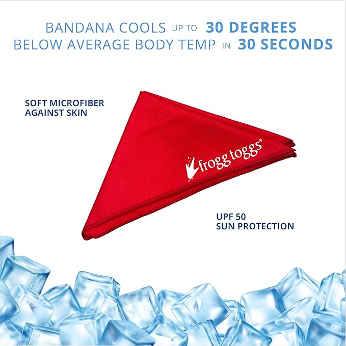 FROGG TOGGS Unisex Adult Chilly Pro Cooling Bandana