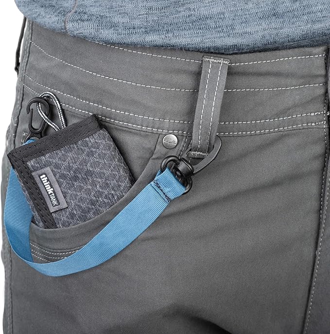 Think Tank Pixel Pocket Rocket Memory Card Folding Wallet for 10 CFast or CF Express Type B Memory Cards (Black Slate)