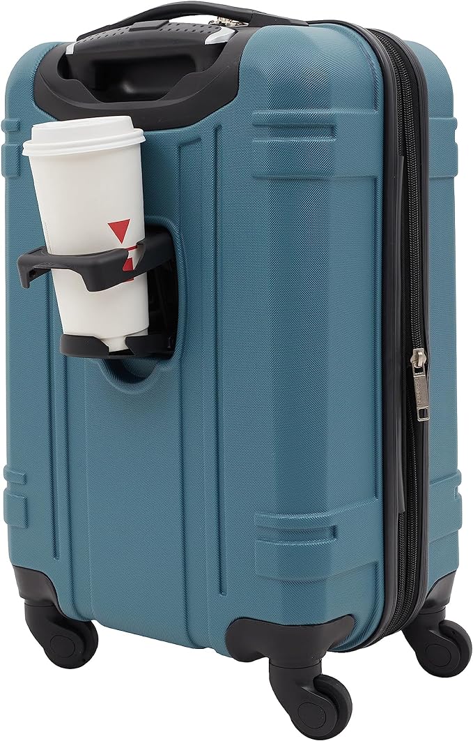 Wrangler Astral Hardside Luggage, Hydro, 20-Inch Carry-On