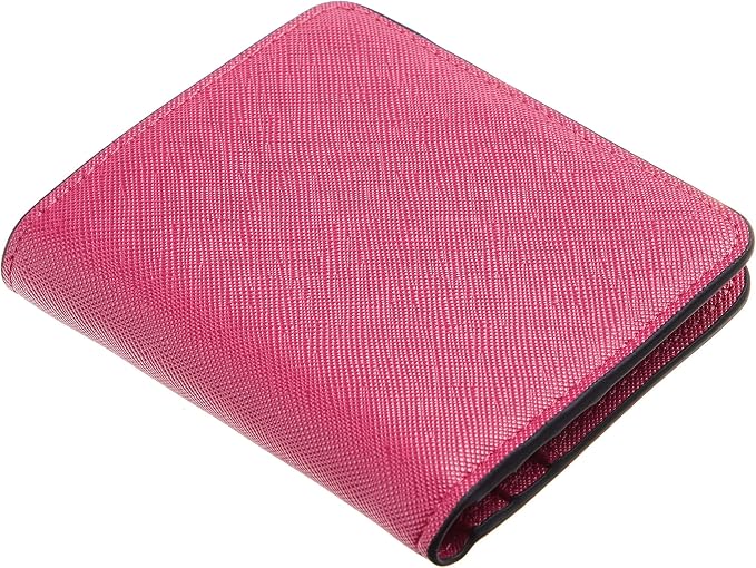 Toughergun Women’s Small Slim Leather Wallet with RFID Protection, Compact Bifold Mini Purse with Clear ID Window
