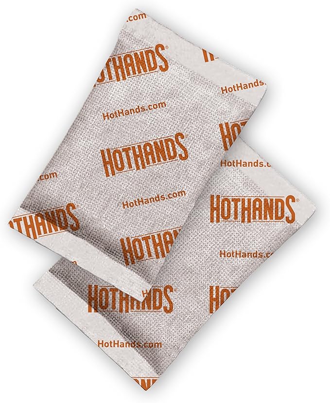 HotHands Hand Warmers - Long Lasting Safe Natural Odorless Air Activated Warmers - Up to 10 Hours of Heat