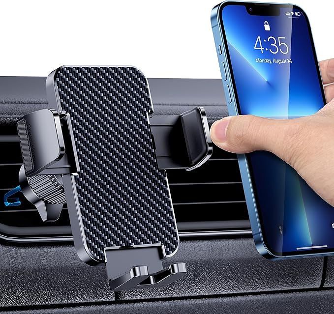 Phone Mount for Car Holders Cell Phon Holder Hands Free Phone Stand for Car Vent Automobile Mount Fit iPhone Android Smartphoe Universal Camera Mount Stabilizers