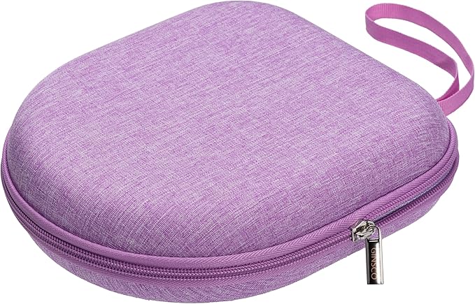 Ginsco Universal Headphone Case Compatible with JBL Tune 510BT 720BT, Sony WH-CH 720N/WH-CH520, with Sony/JBL/Soundcore Q20i Q30/BERIBES/TOZO/KVIDIO etc Wireless Headphones Purple