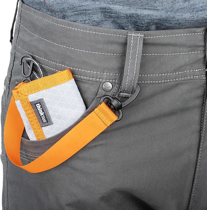 Think Tank SD Pixel Pocket Rocket V2 Folding Wallet for 9 SD or CF Express Type A Memory Cards (Fireside Orange)