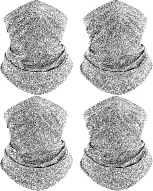 TICONN Neck Gaiter Face Cover Scarf, Neck Warmer Breathable Sun & Wind-proof for Skiing Fishing Hiking Cycling