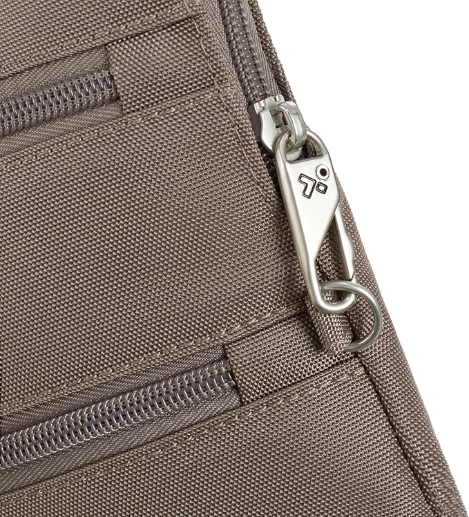 Travelon Anti-theft Classic Slim Double Zip Crossbody