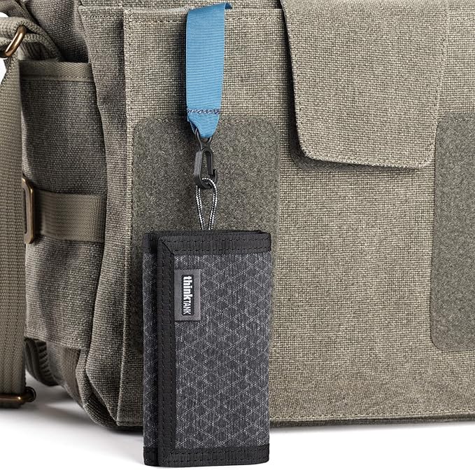 Think Tank Pixel Pocket Rocket Memory Card Folding Wallet for 10 CFast or CF Express Type B Memory Cards (Black Slate)
