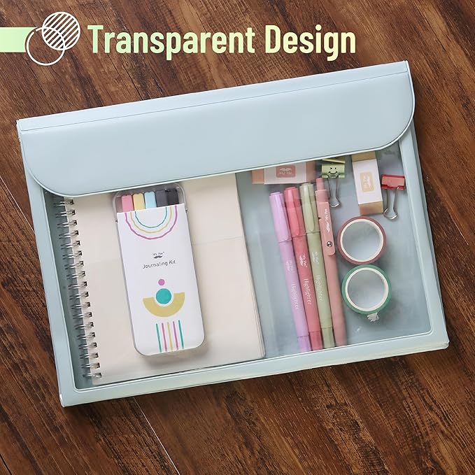 Mr. Pen- File Folder, Travel Folder for Documents, Document Organizer, Folders for Documents, File Folders, Documents Organizer, Office Folders