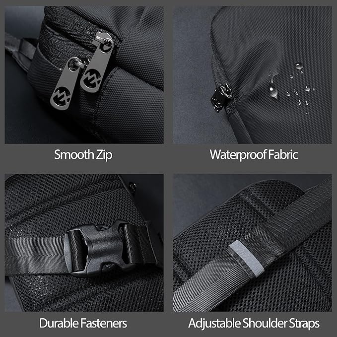 MAXTOP Small Sling Bag for Women Crossbody Chest Bags Water Resistant Fanny Pack Purse for Travel Sports Running Work