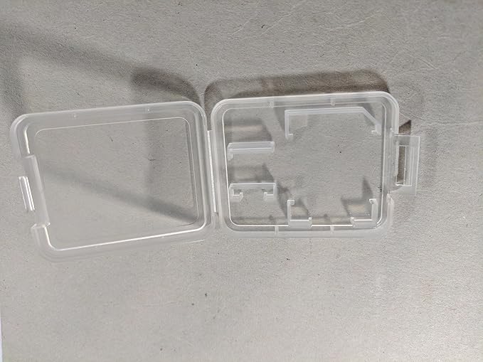 eTECH Collection 15 Pack of Clear Plastic SD/SDHC/SDXC/MicroSD/MicroSDHC/MicroSDXC Memory Card Case Holder for SanDisk/Kingston/Transcend/Samsung (Case Only, Memory Card Not Included)