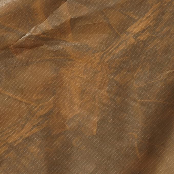 AUSCAMOTEK Camouflage Rain Poncho Hooded Waterproof Camo Raincoat with Blind Pattern for Hunting Hiking Camping Fishing