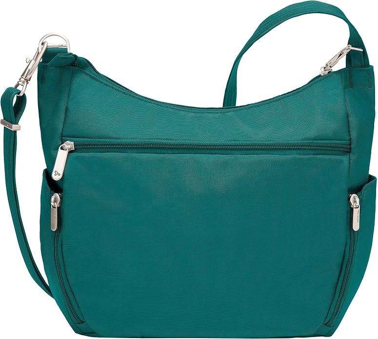 Travelon Anti-theft Classic Crossbody Bucket Bag | Anti-theft