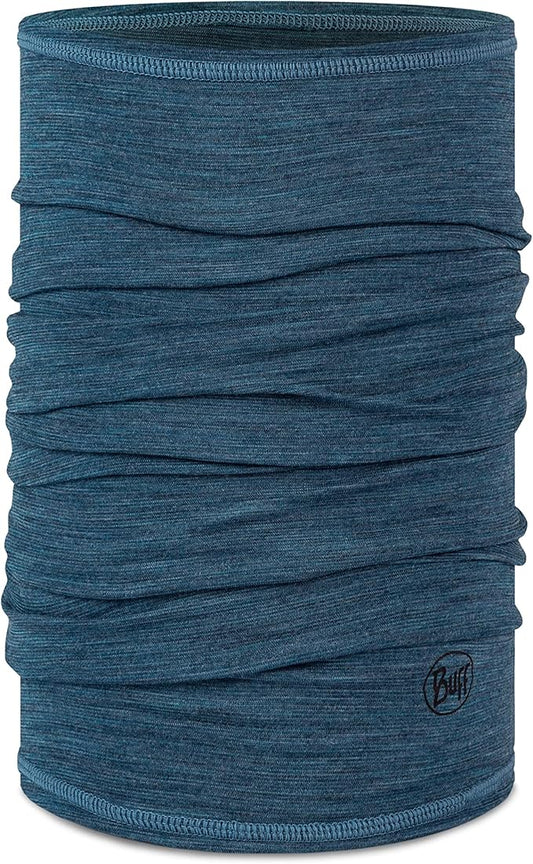 Buff Lightweight Merino Wool Neck Gaiter, 100% Ethically Sourced Wool,Versatile, Temperature Regulating Face Mask