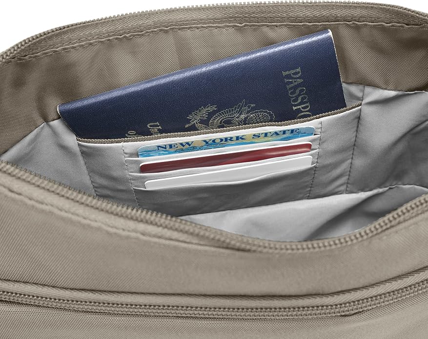 Travelon Anti-theft Classic Crossbody Bucket Bag | Anti-theft