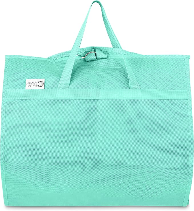 Premium Waterproof Dance Garment Bag,35 inch Clothes Bag with Gusset, 5 Pockets & Side Zip for Dance Costumes, Beauty Pageants, Cheer & More. Best for younger performers with small costume pieces.