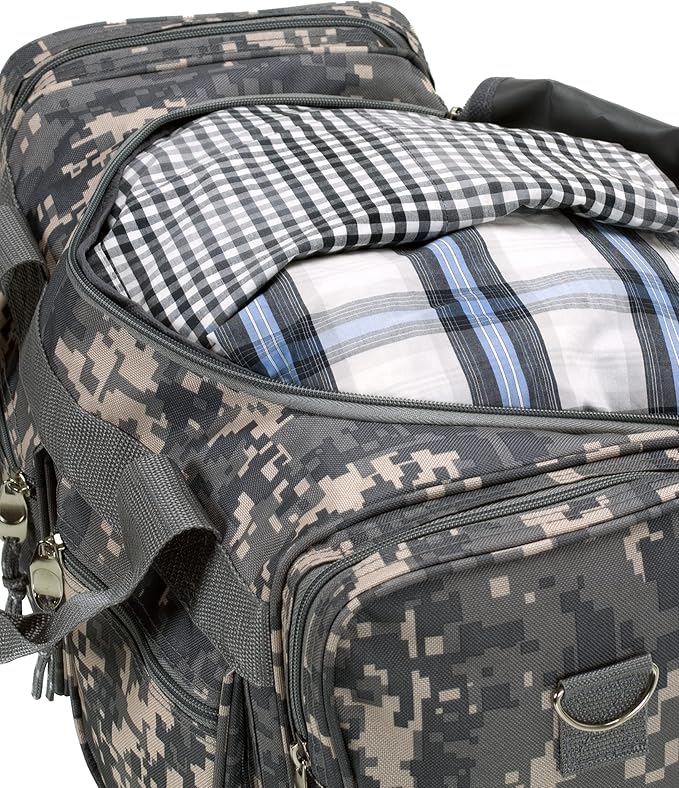 Rockland 19" Polyester Duffel Bag, Acu Camo