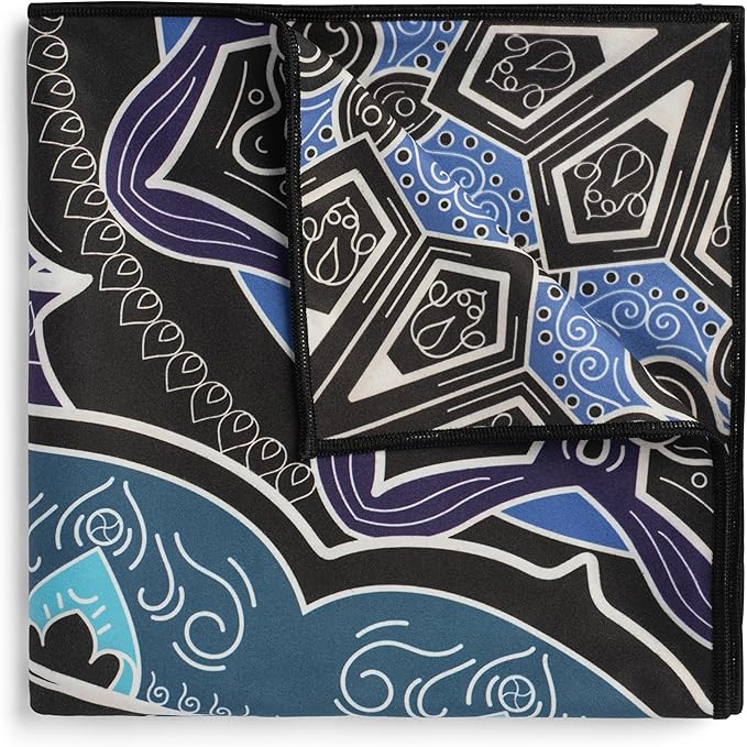 Travel Towel – Packable, Lightweight, Quick-Dry, Fade Resistant, Sand-Repellent – Soft Microfiber Towel for Travel, Backpacking, Beach, Pool, Outdoors – Double-Sided Print – 60” x 30”