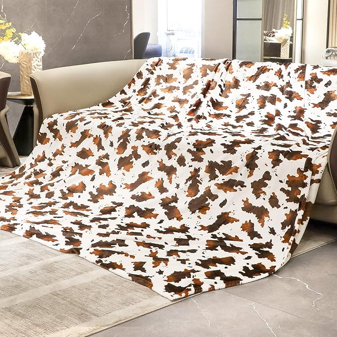HSEEC Blankets & Throws King Size Soft Fleece Blanket Throw Cozy Blanket for Bed Throw 108x90 Inches