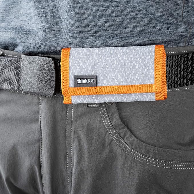 Think Tank SD Pixel Pocket Rocket V2 Folding Wallet for 9 SD or CF Express Type A Memory Cards (Fireside Orange)