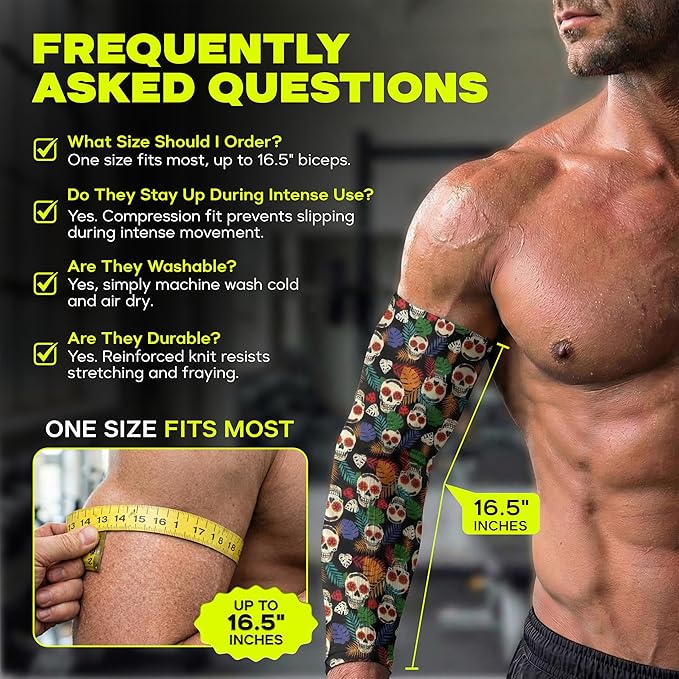 ARMORAY Arm Sleeves for Men and Women - UV Sun Protection Cooling Compression - Tattoo Cover Up Sleeve for Daily Wear & Work