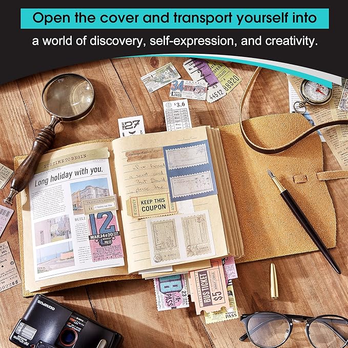 RILIHO Leather Journal -, A5 Size Notebook 6x8.1 Inch, Genuine Leather Journals for Writing, Vintage Style, Ideal for Men and Women, Artists, Travelers, Grey
