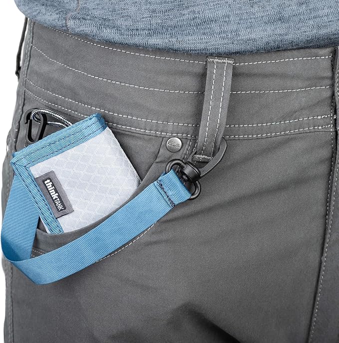 Think Tank Pixel Pocket Rocket Memory Card Folding Wallet for 10 CFast or CF Express Type B Memory Cards (Marine Blue)