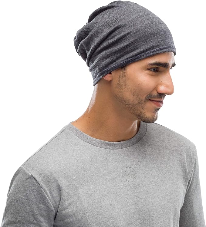 Buff Lightweight Merino Wool Neck Gaiter, 100% Ethically Sourced Wool,Versatile, Temperature Regulating Face Mask