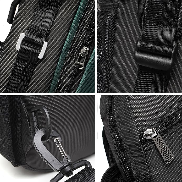 NICGID Sling Bag Chest Shoulder Backpack Crossbody Bags for Tablet Laptop Outdoor Hiking Men Women
