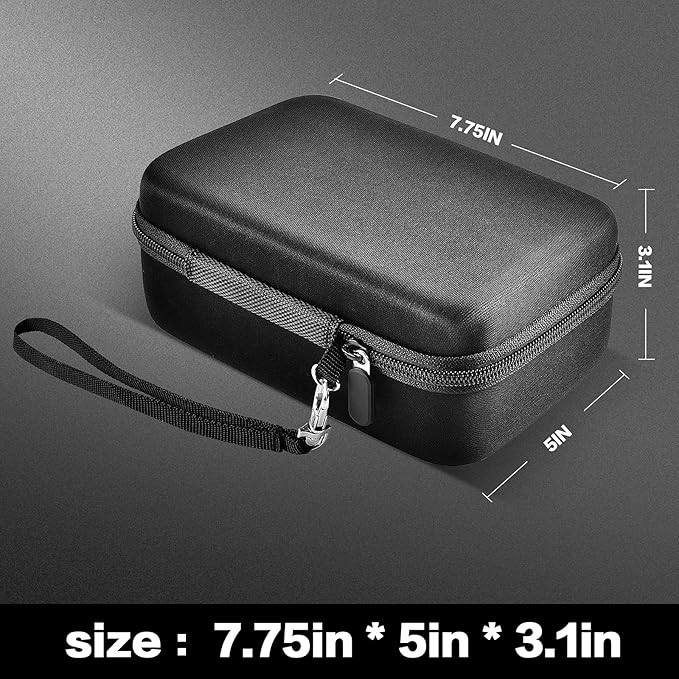 Boobowl Head Shaver Case for Freebird FlexSeries, for Remington Balder Pro XR7000, for SHPAVVER and for Cyruzi Bald Head Shavers, Hair Clipper Storage Bag for Blades & Accessories, Black(Box Only)
