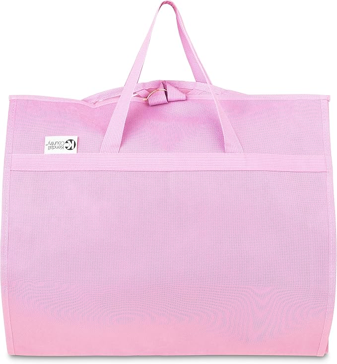Waterproof Hanging Garment Bag 35 inch Clothes Bag with Gusset, 5 Pockets & Side Zip for Dance Costumes, Theatre, Beauty Pageants & More. Best for younger performers with small costume pieces.