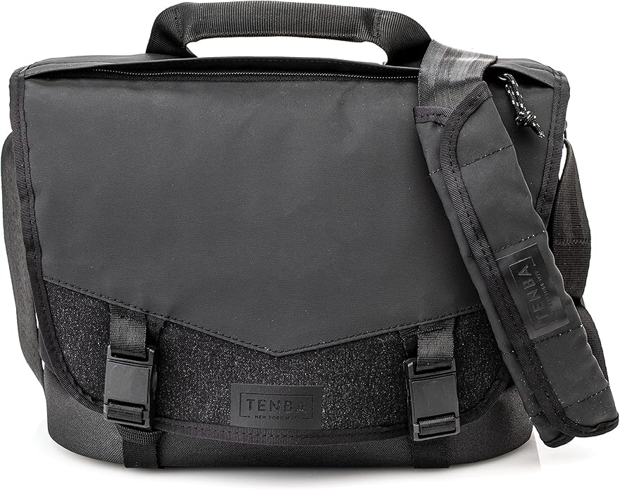 Tenba Black 2-Section Hobo Handbag for Adults