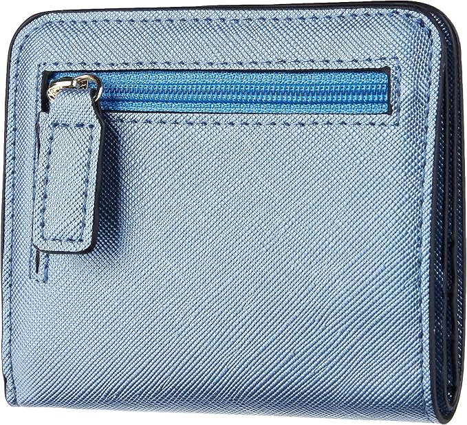 Toughergun Women’s Small Slim Leather Wallet with RFID Protection, Compact Bifold Mini Purse with Clear ID Window