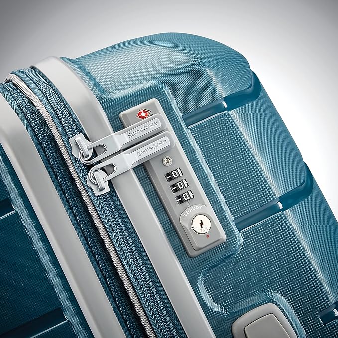 Samsonite Freeform Hardside 24-Inch Spinner (Dark Teal, Checked-Medium 24-Inch)