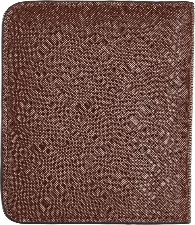 Toughergun Women’s Small Slim Leather Wallet with RFID Protection, Compact Bifold Mini Purse with Clear ID Window