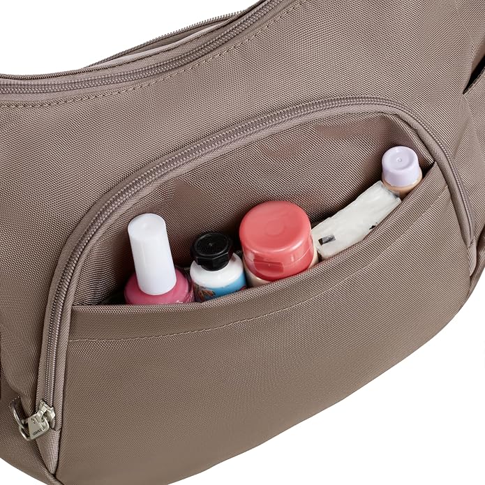 Travelon Anti-theft Classic Crossbody Bucket Bag | Anti-theft